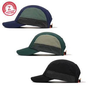 무지 5패널 프로모션 패션 모자 나일론 캠핑 모자 도매 - Product Image 4