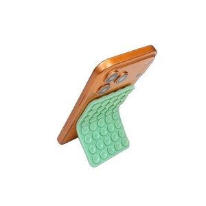Flexible Universal Folding Suction Cup Phone Holder Multi Functional <b>Desk</b> Stand Strong Adsorption Washable Plastic Silicone - Product Image 3