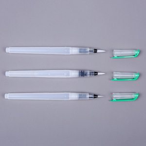 6Pcs Riutilizzabile Marcatori Vernice Pennello Pennello di <span class=keywords><strong>Acqua</strong></span> Portatile Acquerello Morbido della Penna Della Spazzola <span class=keywords><strong>Pittura</strong></span> Disegno Rifornimenti di Arte - Product Image 3