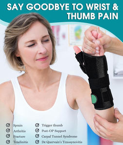 कस्टमाइज्ड लोगो नेप्रोन कलाई ब्रेस के लिए अंगूठे के समर्थन के साथ अनुकूलित लोगो नेप्रोन कलाई ब्रेस - Product Image 6