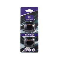 Diffuseur carré de voiture, parfum, désodorisant de voiture, Membrane de recharge personnalisée, Clip de ventilation de voiture, désodorisant d'air