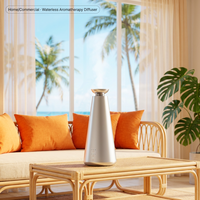 Diffuseur d'aromathérapie commercial compact pour réception d'hôtel - Modèle vertical de bureau sans eau, capacité 51-100 ml, alimentation USB