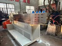 Moteur de machine de granulation de plastique à vis simple haute efficacité pour le recyclage des déchets PP PE PVC ABS HDPE LLDPE