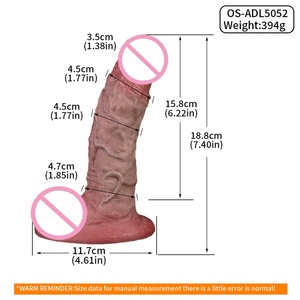 Super Huge Realistic Adult Sex Toys-Lifelike Wearable Strap-On <b>Dildo</b> Big Artificial Penis for Women's Masturbation - Product Image 6