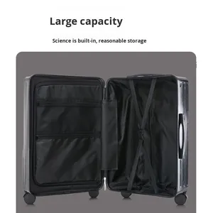 Maleta de Viaje Multifuncional al por Mayor, Plegable, con Portavasos, Gancho, Puerto de Carga USB, Gran Capacidad, Compartimentos en Capas - Product Image 4