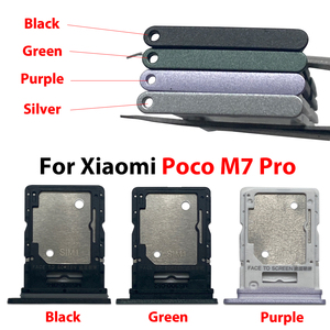 Tiroir de <span class=keywords><strong>carte</strong></span> SIM en gros pour <span class=keywords><strong>Xiaomi</strong></span> Poco F6 M7 X7 Pro – Tiroir de mémoire durable et précis, support de puce, pièces de rechange pour téléphone - Product Image 2