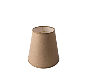 Abat-jour droit plissé fin kaki clair en tissu naturel à diffusion douce pour lampe de table ou de sol moderne - Product Image 5