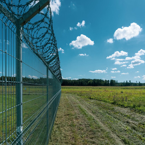 Tùy Chỉnh 3D V-Uốn Cong Kim Loại Hàng Rào Bảng Điều Chỉnh 4Mm Thân Thiện Với Môi Hàng Rào & Trellis Với 3D Mô Hình Dịch Vụ Cho Cổng Vườn - Product Image 6