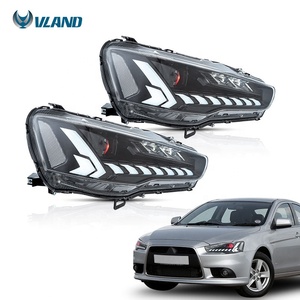 Fari a LED VLAND con Luci Sequenziali e Occhi Demoniaci 2008-2017 per Galant/Lancer <span class=keywords><strong>EVO</strong></span> X - Product Image 1