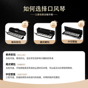 เฟยฟาน เมโลดิก้า 37 คีย์ เครื่องดนตรีเป่าลมแบบพกพาสำหรับนักเรียนและผู้เริ่มต้น - Product Image 3