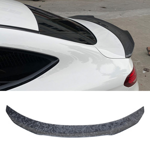 สปอยเลอร์หลังคาร์บอนไฟเบอร์ทรง PSM2 สำหรับรถเบนซ์ C-Class W205 C205 Coupe 2 ประตู ปี 2014-2020 - Product Image 1