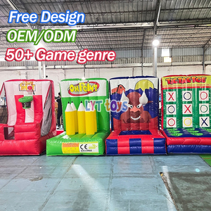 Jeu sportif gonflable 4-en-1 pour grands événements, foires et expositions : lancer et château gonflable - Product Image 2