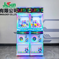 Machine à grue de type attrape-objets, manège pour enfants en plastique, universel, prêt à l'emploi, pour bar, à monnayeur, machine distributrice personnalisée