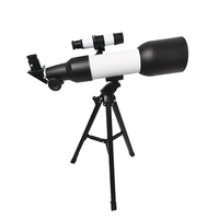 Teleskop Refraktor Astronomi BM-36060D Travel 60mm Aperture 360 Focal Length AZ Mount Berbahan Aluminium Alloy Multi-Coated 7 Field