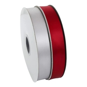 Pita Satin Lebar 2.5cm 100% Poliester Ramah Lingkungan Tenun Warna Solid Pembungkus Kado Dekorasi Kue Pernikahan Kerajinan Pita Buatan Tangan - Product Image 6