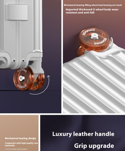 2025 Mới Tất Cả Nhôm Magiê Hợp Kim Hiện Đại 20 Inch Du Lịch Xe Đẩy Túi Vỏ Cứng Vali Unisex Mang Bánh Xe Mang Theo Trên Trường Hợp - Product Image 6