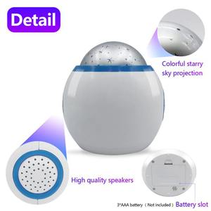 Reloj Despertador LED con Música, Proyección de Estrellas, Reloj Despertador Digital con Luz Nocturna, Función de Repetición, Decoración para Habitación - Product Image 4