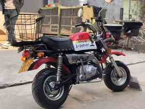 Mini <span class=keywords><strong>Monkey</strong></span> 125cc Baboon <span class=keywords><strong>Gas</strong></span> Street Bike Motocicleta con motor sin escobillas para viajes más cortos - Product Image 2