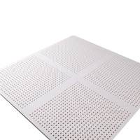 Panneau de revêtement mural en plâtre standard perforé, imperméable, en fibrociment sans amiante pour les murs intérieurs des hôtels