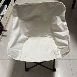 Silla Plegable de Playa y Camping, Ligera, de Tela Oxford, con Forma de Luna y Logotipo Personalizado, para Picnic y Pesca - Product Image 4