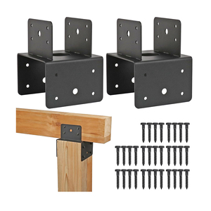 Bán buôn 4x4 6x6 bài Neo kết nối kim loại thép cap Tie Bracket cho gỗ bài viết và dầm - Product Image 1