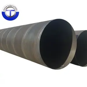 Boa Venda ASTM A106 ASME SA106 X42 X60 Tubo De Aço Soldado 7 POLEGADAS Tubo De Aço Espiral Soldado Usado para Poço De Água