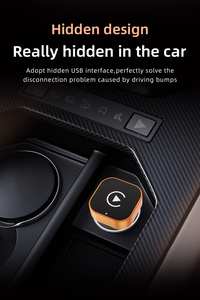 Adaptateur sans fil CarPlay et Android Auto d'usine OEM avec USB Type-C WiFi 5.8GHz certifié CE/FCC, couleur noire, garantie 1 an - Product Image 5