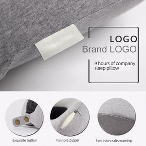 Almohada de Viaje en Forma de U con Soporte de Memoria Acolchado, Cómoda Almohada para Reposacabezas de Coche y Viajes en Avión - Product Image 6