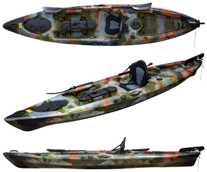 Kayak de pêche en mer LSF personnalisé de 13 pieds <span class=keywords><strong>pour</strong></span> une personne, à assise sur le dessus, en LLDPE, <span class=keywords><strong>pour</strong></span> la navigation et le surf - Product Image 5