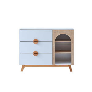 Prix exceptionnels : Commode en bois massif LIORA Young Rooms, option intemporelle, utilisation durable, pour chambre à coucher - Product Image 1
