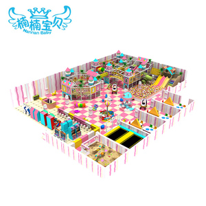 Hossnyan — grand parc commercial pour enfant, terrain de jeux intérieure doux, en promotion, <span class=keywords><strong>piscine</strong></span> avec balles, pour bambins - Product Image 4