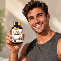 Complément de racine de maca 7-en-1 de haute qualité pour l'énergie, la performance et le soutien de l'humeur – Capsules Maca Plus