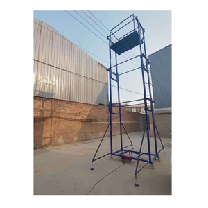 Professional Moving Easily Electric Scaffold Lift Mini Electric <b>Scaffolding</b> Lift and Fold Electric Lifting Scaffold Portable - Product Image 2