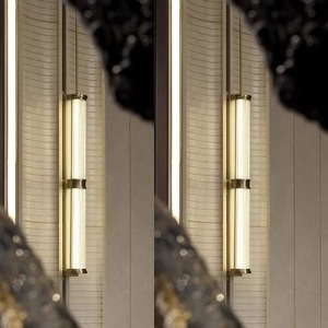 Modern Villa Hotel Bedside <b>Wall</b> Lamp Nordic Designer Corridor LED <b>Light</b> Strip E27 <b>Switch</b> Control 2-Year Warranty - Product Image 2