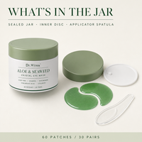 Offre Spéciale : Patchs Hydrogel pour les Yeux à l'Aloe Vera, Niacinamide et Collagène – Hydratants, Apaisants, Soin Cernes – OEM ODM, 60 Patchs