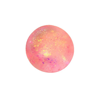 Pelota Antiestrés de Maltitol con Lentejuelas Aurora de Rebote Lento y Explosión, Juguete Compresible para Aliviar el Estrés - Product Image 5