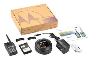 جهاز إرسال لاسلكي قوي محمول باليد طراز GP338 Plus جهاز لاسلكي UHF VHF إرسال لاسلكي ثنائي الاتجاه محمول للمسافات الطويلة للاتصال جهاز لاسلكي ثنائي الاتجاه عالي الطاقة - Product Image 6