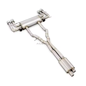 Silenziatore con Valvola Elettronica in Acciaio Inox 304 per Tubi di Scarico Catback per Jaguar F-TYPE 3.0T 2017-2021, Libera il Ruggito della Competizione - Product Image 5