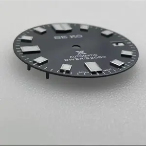 Nuevo movimiento Seiko NH35, accesorio para reloj de buceo ligero de 28.5mm con esfera luminosa sin números digitales y herramienta de reparación - Product Image 6