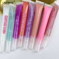 Grote Capaciteit Squeeze Tube Kleur Veranderende Lip Olie Fruit Smaak Hydraterende Make-Up Lip Plumping Olie