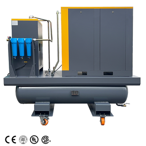 Compresseur d'air à vis 22KW 30HP 2,8-3,8 M3/min 99-134 Cfm 7-13 bar pour machine CNC/machine d'emballage/meublerie/industrie du <span class=keywords><strong>location</strong></span> - Product Image 4