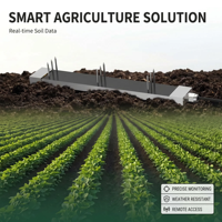 Sonde de capteur d'humidité du sol NPK multicouche en acier inoxydable de haute précision pour l'irrigation en agriculture intelligente