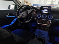 Lumière ambiante dynamique 64 couleurs pour mercedes-benz W117 CLA 2013-2019 éclairage LED intérieur mise à niveau accessoires d'aération