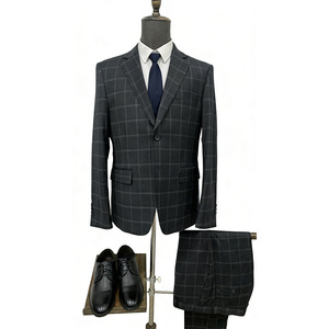 Trajes de Negocios para Hombre Hechos a Medida Tallas Grandes Transpirables de Corte Entallado con Diseño Especial de Aspecto Moderno - Product Image 5