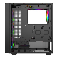 Gabinete para Computadora de Juegos con Paneles Laterales de Vidrio Templado y Malla Metálica ABS, RGB, 24 Años de Experiencia en Fabricación, Gran Venta
