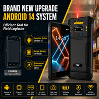 Computadora Portátil con Escáner de Códigos de Barras 1D/2D, Android 14, Pantalla de 5.5 Pulgadas, 64GB ROM + 6GB RAM, Procesador MT8781, Colector de Datos, en Stock