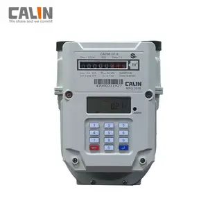 smart Remote reading STS 20 digits token code RF Lora AMR System prepaid gas meter