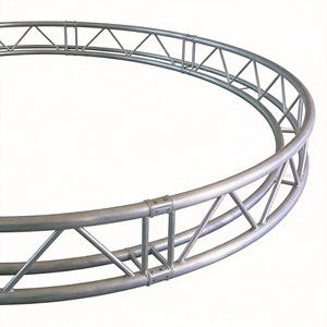 RK 290*290mm Heavy-Duty Spigot Round Truss Aluminum 6082-T6 TUV Certified Model RKS-SQ29100-T3 for Concert & Event Roof Systems - Product Image 1