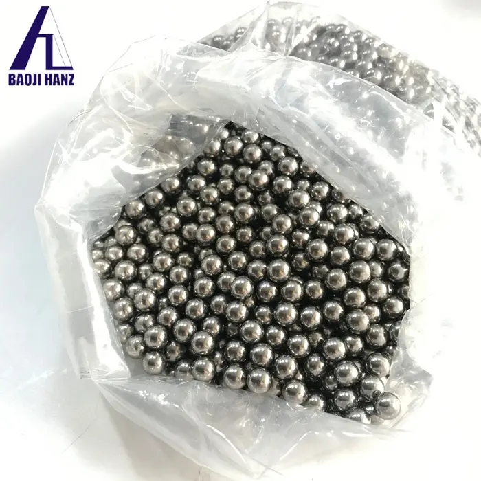 Diameter 5mm 6mm 8mm 10mm grade5 Titanium ball beads