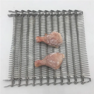 Metalen Spiraal Draadgaas Transportbanden Positieve Aandrijfband Voor Landbouwproducten - Product Image 3